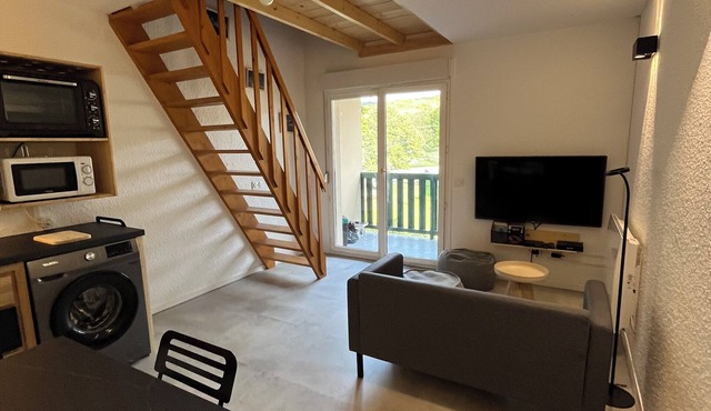 Studio 35m2 with mezzanine, Plans d'Hotonnes, Haut Valromey