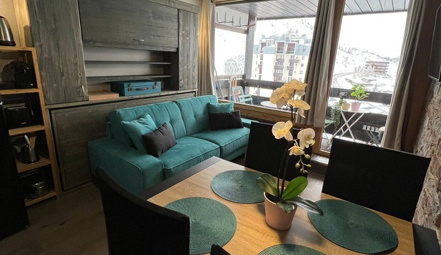 Studio 4/5 personnes vue Montagne, tout confort