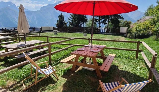 Studio 4/6pers, Terrasse, Jardinet, vue Imprenable sur la Muselle.50m des Pistes