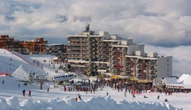 Studio 4 people 21m ², in the heart of the resort, beautiful view of the valley