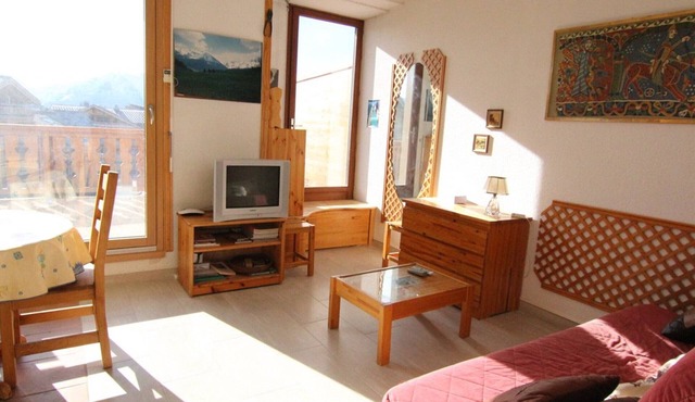 Studio 4 pers. 23m² - Center, Lift, Pets OK, South Terrace