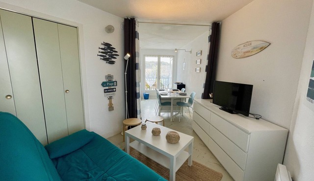 studio 4 pers proche de la plage 21 résidence Oustaou