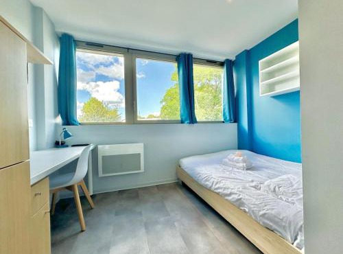 Studio 64 Rénové et Équipé - Nancy proche CHRU,CESI,FAC