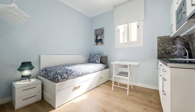Studio 8 next to the Ramblas in Barcelona