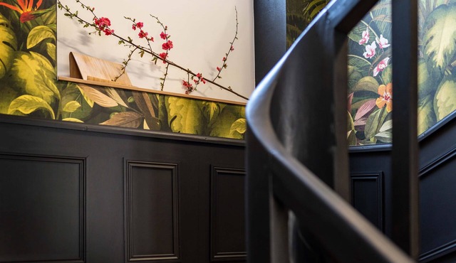 Studio A, in the center of town, cosy and warm.