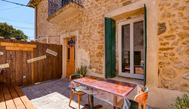 Studio "A La Bonne Franck'ette" with Private Terrace, Wi-Fi and Air Conditioning