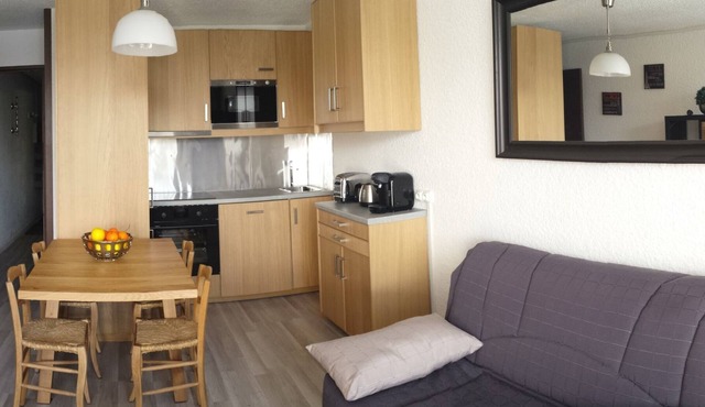 Studio accredits 3clés the slopes Centre station free wifi