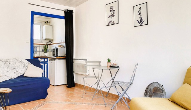 Studio "Aline à la Plage" Relaxation by the sea