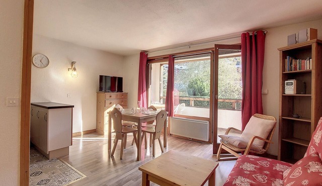 STUDIO APARTMENT WITH SWIMMING POOL ACCESS- SAINT JEAN D'AULPS SKI RESORT - 4 PEOPLE - RIAM S6