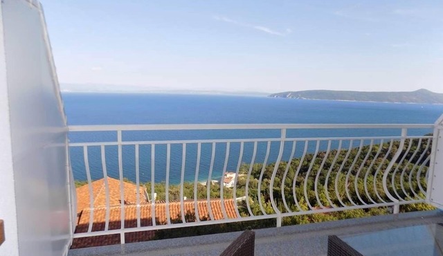 Studio apartment in Mošćenička Draga with Seaview, Terrace, Air condition, WIFI (4364-3)