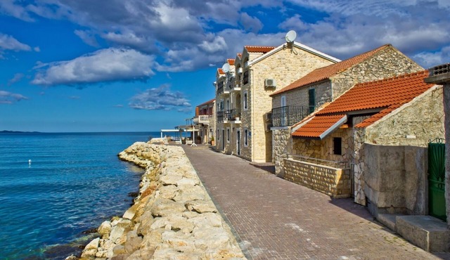 Studio apartment in Bibinje with Seaview, Terrace, Air condition, WIFI (59-4)