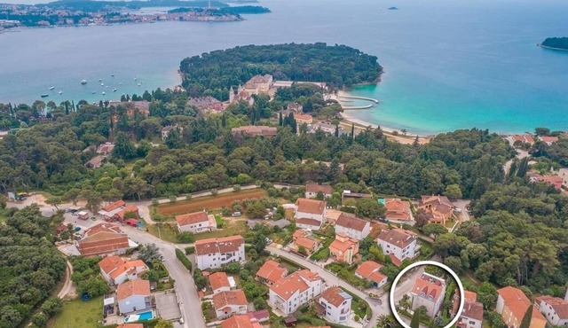 Studio apartment in Rovinj with Terrace, Air condition, WIFI, Washing machine (4686-4)