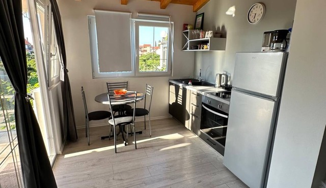 Studio apartment in Trpanj with Terrace, Air condition, WIFI, Washing machine (4199-5)