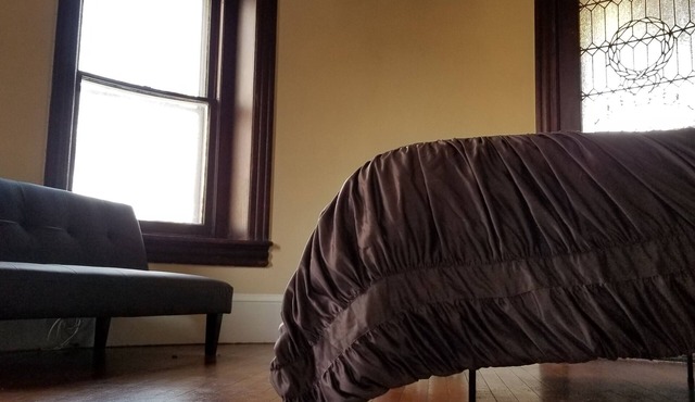 Studio Apartment in Victorian Mansion.