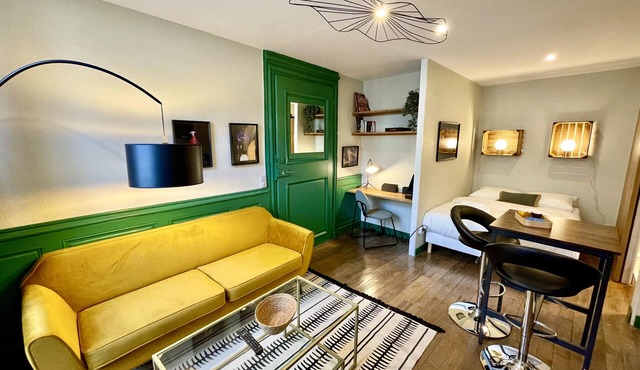 Studio apartment in Verdun, "Les Coulisses"