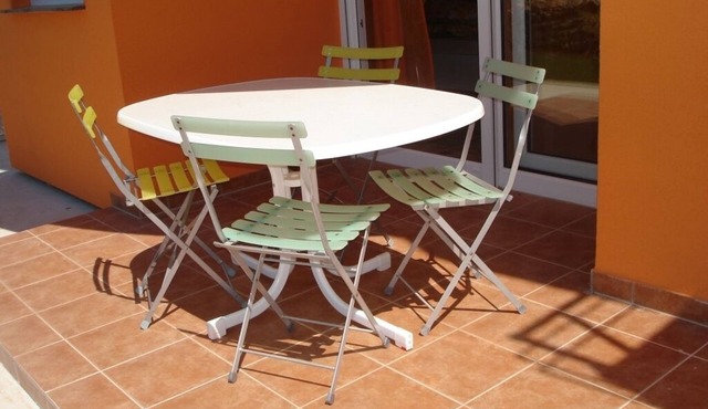 Studio apartment in Zaton (Zadar) with Balcony, Air condition, WIFI, Washing machine (3796-6)