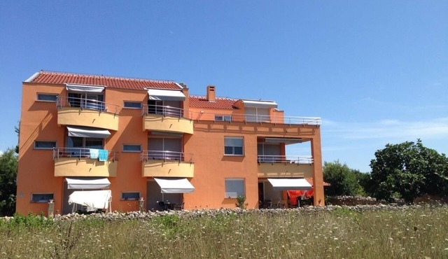 Studio apartment in Zaton (Zadar) with Seaview, Balcony, Air condition, WIFI (3796-8)