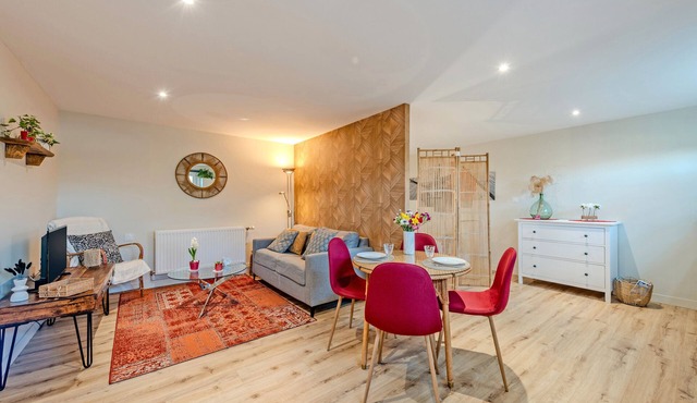 Studio Apartment 'Le Grand Large' with Shared Terrace, Shared Garden and Wi-Fi