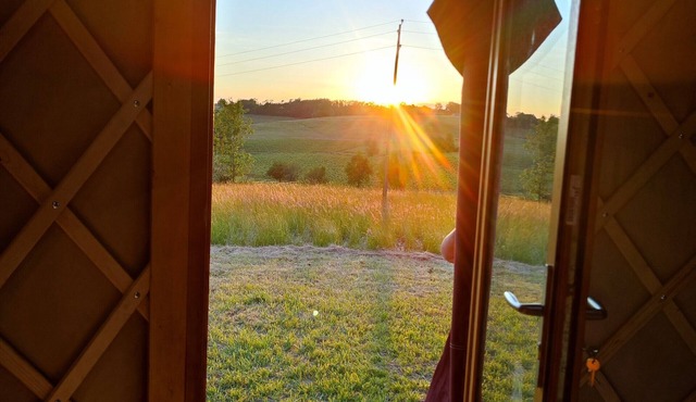 Studio Apartment 'Yourte À La Campagne' with Private Garden