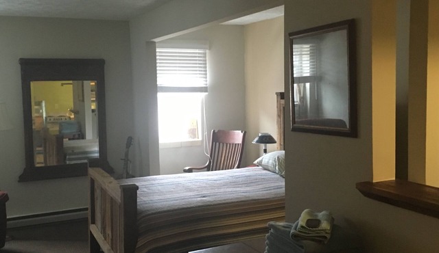 Studio apartments with private kitchens in historic Appalachian Town