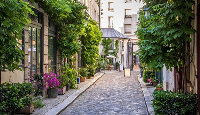 Studio au Calme, Situé Dans une Cour Privée Sécurisée, en Plein Cœur de Paris