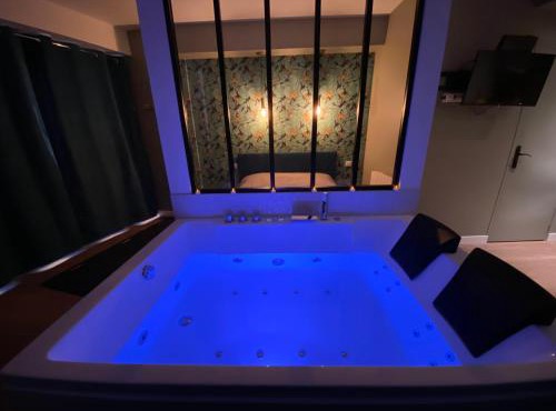 Studio avec baignoire balnéo centre de Rouen - 040