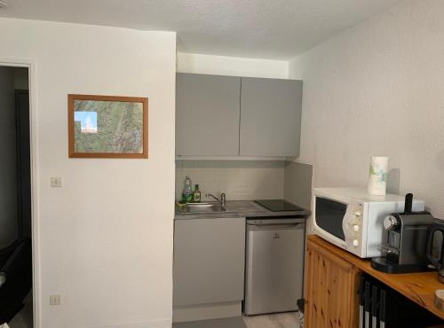 Studio avec balcon aux pieds des pistes