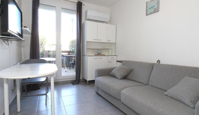 Studio avec jardinet, proche Thermes, Wi-Fi, clim - Balaruc-les-Bains - FR-1-553-120