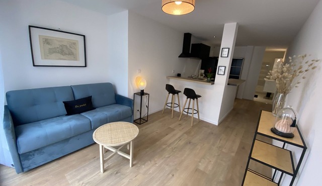 Studio Avec Terrasse de 20m2 à Proximité des Plages