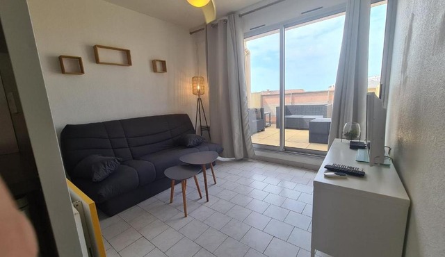 Studio avec Terrasse proche Centre Ville