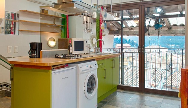 Studio avec vue panoramique