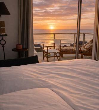 Studio avec vue sur la mer et terrasse