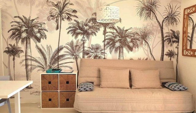 Studio "Bormes in Blue" in La Favière - Rated 3*