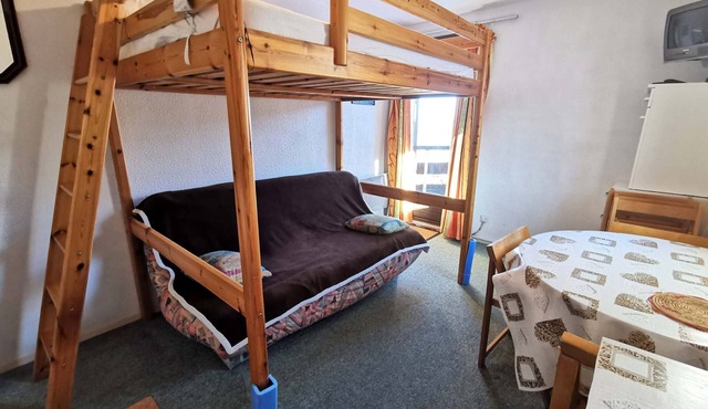 Studio cabin at the foot of the slopes - 2nd floor - Les Adrets-Prapoutel