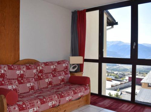 Studio Cabine au Centre, Accès Direct aux Pistes, WIFI, Parking - FR-1-580-86