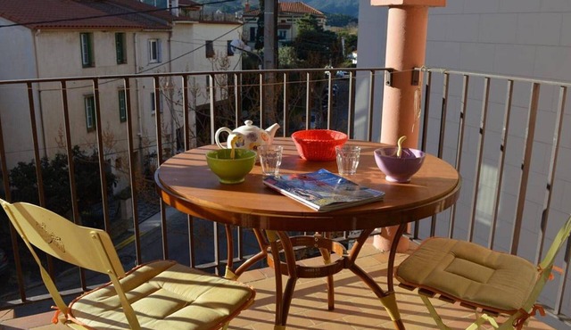 Studio cabin 4 pers, near beach, street and mountain view