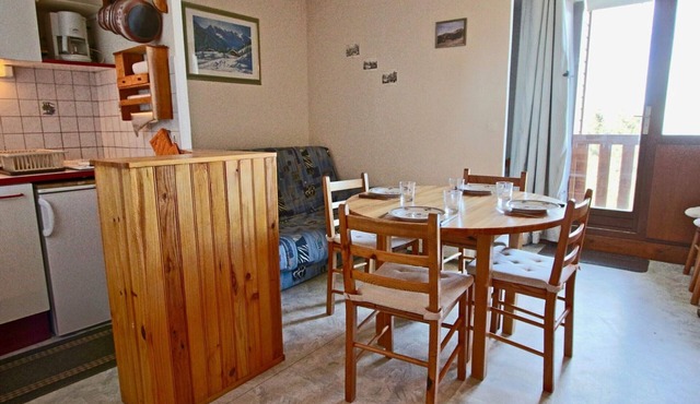 Studio cabin for 4, pets allowed, at the foot of the slopes