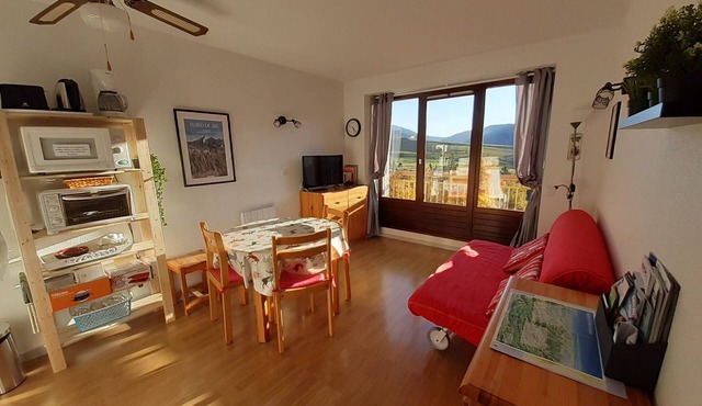Studio cabin in Villard-de-Lans, south balcony, parking, ski locker