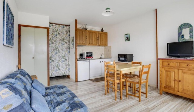 Studio Cabine à Biscarrosse-Plage, Proche Plages et Commerces, Balcon exposé Sud - FR-1-521-41