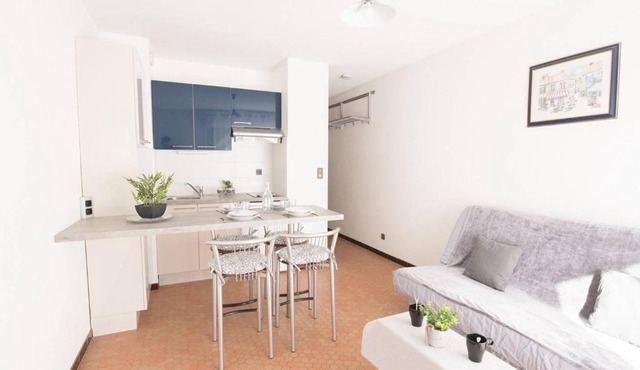 Studio cabine 4 pers proche centre Saint Lary - FR-1-296-231