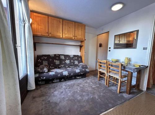 Studio cabine 4 pers, centre station, casier à ski - FR-1-330-601