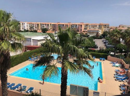 Studio Cabine 4 Pers avec Lave-linge, Piscine et Parking - FR-1-607-47