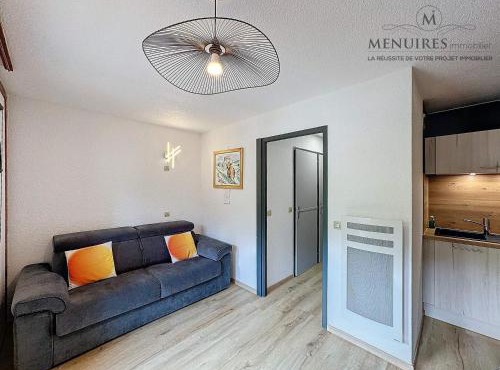 Studio + cabine 4 pers 24m², ski aux pieds, parking à proximité - FR-1-178-106