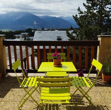 Studio cabine chaleureux à Pyrénées 2000 - WiFi et parking privé