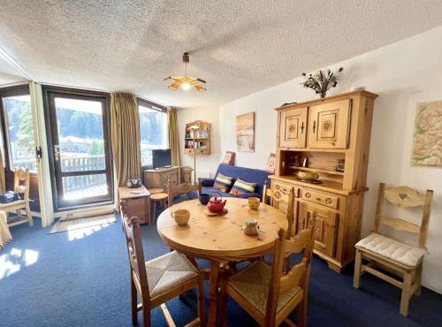 Studio cabine + coin nuit, 6 couchages, Vars Les Claux, proche pistes et commerces - FR-1-330B-174