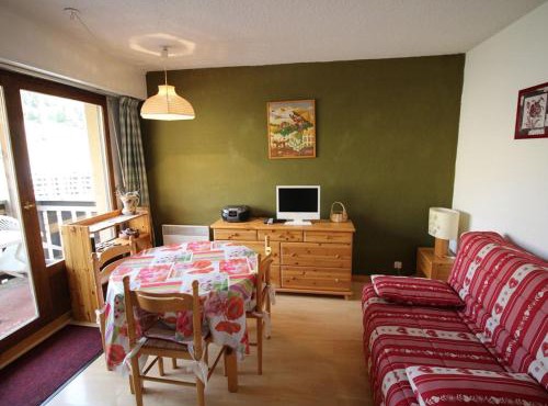 Studio cabine coquet 3 couchages au pied des pistes d'Auris en Oisans - FR-1-297-24