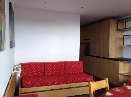 Studio cabine 5 pers. bien aménagé à Arc 1600, proche pistes - FR-1-411-396