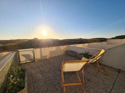 Studio cabine 4 pers en bord de plage, véranda, terrasse ensoleillée - Saint-Jean-de-Monts - FR-1-224C-189