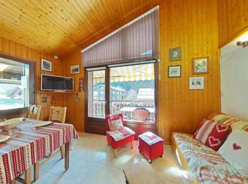 Studio/Cabine/Mezz 5 pers avec navette, à 600m du centre - Le Grand-Bornand - FR-1-241-165