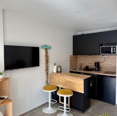 Studio Cabine Proche Plage de Cavalière